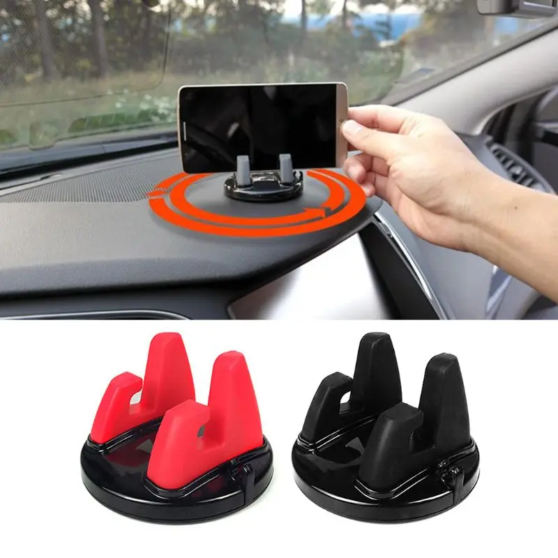 

Car Phone Holder Stands Rotatable Support Anti Slip Mobile 360 Degree Mount Dashboard GPS Navigation Universal Auto Accessories