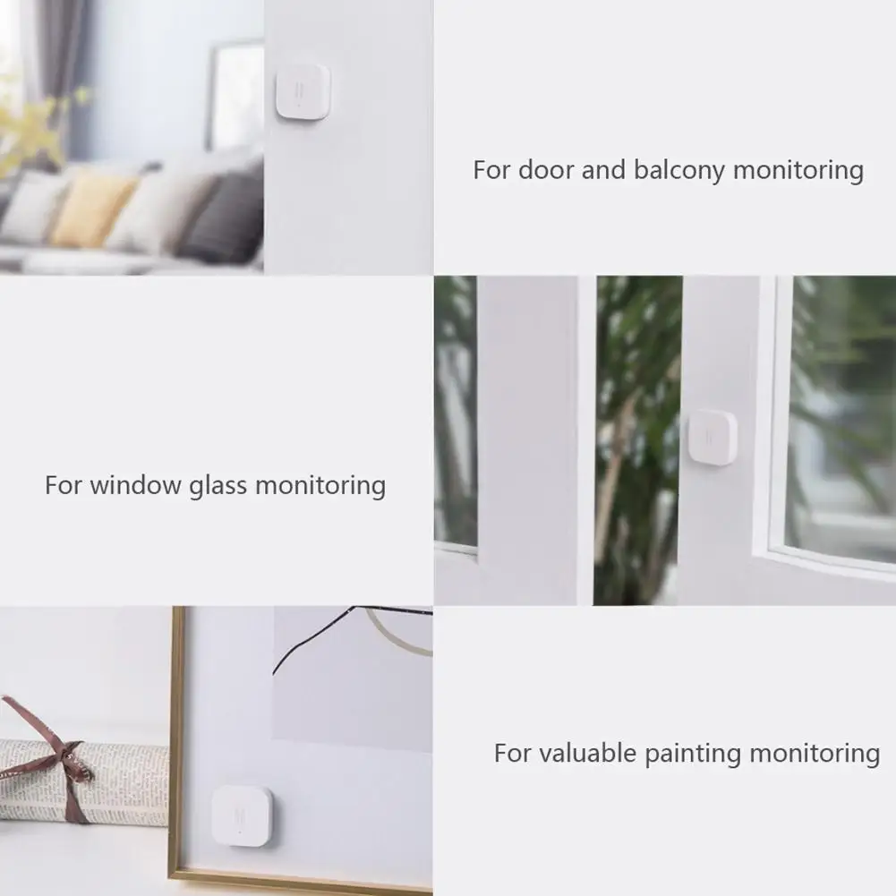Xiaomi умный вибрационный датчик удара ZigBee для домашней безопасности умный дом датчик движения Zigbee