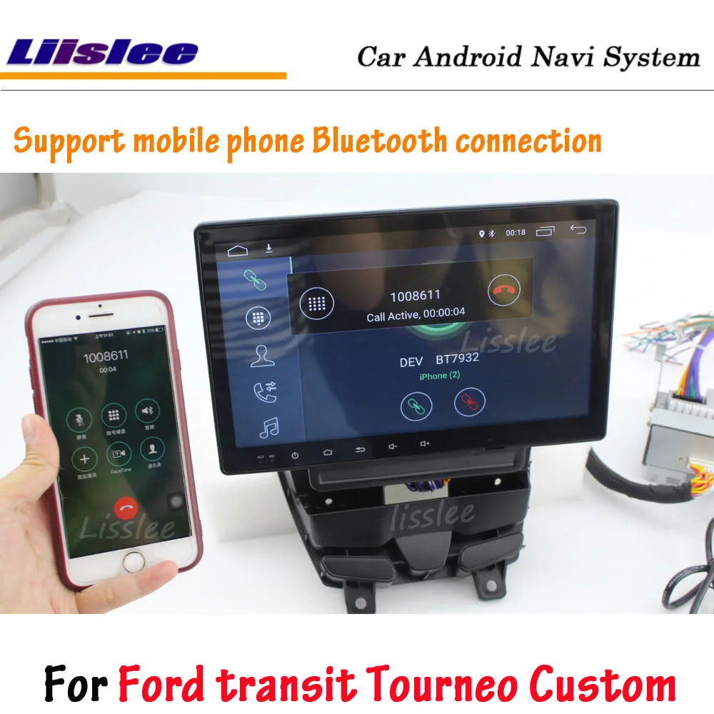 Автомобильный мультимедийный плеер для Ford Transit Tourneo Custom 2016 2020 Android Радио стерео