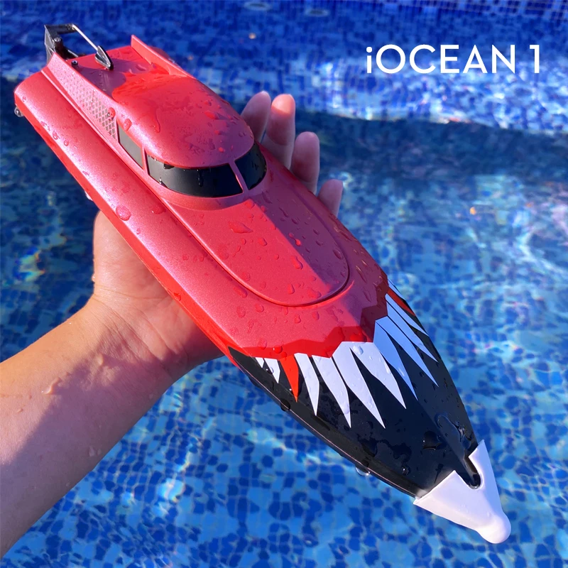 

2.4G Rc Boat Kids Toys High Speed Remote Control Speedboat Radio Controlled Ship Summer Electric Water Toys Children's Gift