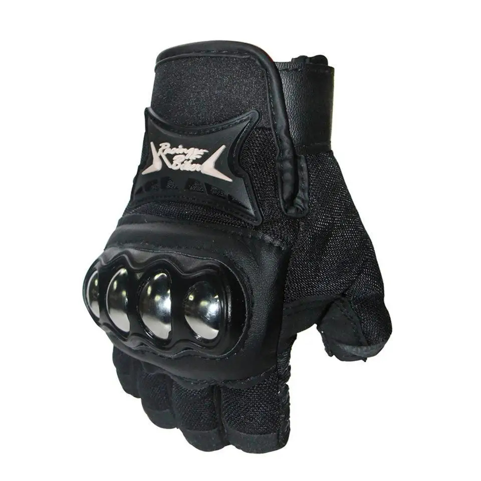 

Motorcycle Half Finger Gloves Professional Bicycle Riding Hand Protection Mitten Riding Cycling Breathable Racing Gloves