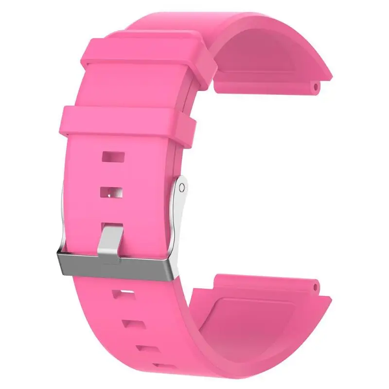 Силиконовый ремешок для часов Quick Release ремень для sony SmartWatch2 SW2 Смарт часы Браслет Ремешок Замена - Цвет: Pink