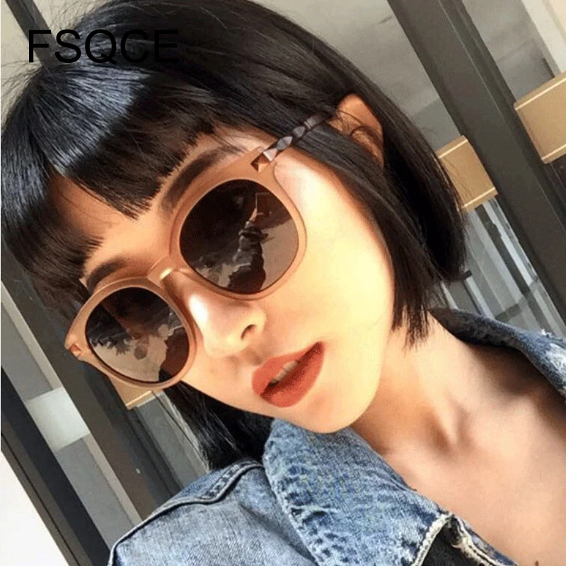 

Oversized Sunglasses New Vintage Round Transparent Sunglasses Women Brand Designer Classic Candy Color Sun Glasses Plus Size