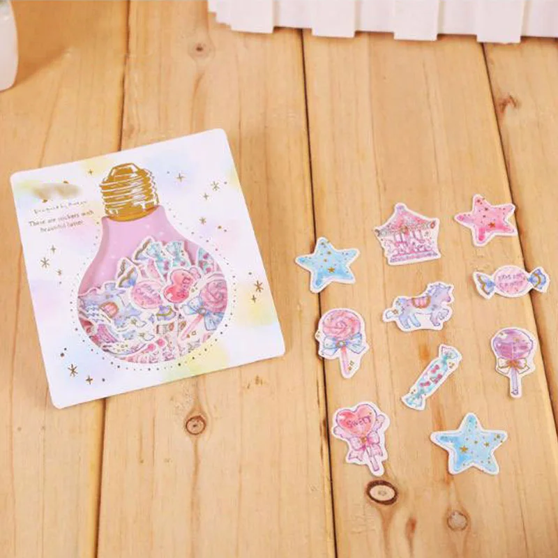 50751 circus 1 упаковка DIY альбом для декоративных наклеек классический модный стиль студенческий стикер для канцелярских товаров сумка наклейки с персонажами из мультфильмов - Цвет: 50751 circus