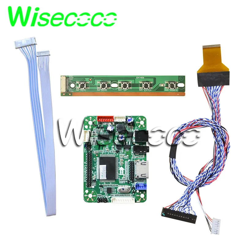 wisecoco polegada fhd ips display lcd lvds placa controlador para raspberry pi almofada tablet