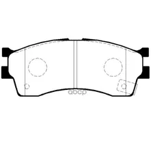Колодки Тормозные Kia Clarus 96-/Rio/Shuma 00-/Spectra(Иж) Передние Ctr Ckkk9 Ctr арт. CKKK9