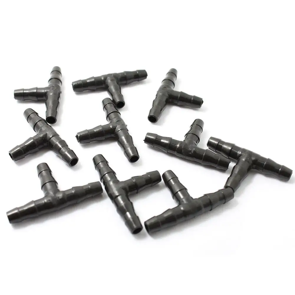 Шланг садовый газон полив оросительный соединитель 4/7 мм шланг соединитель тройник соединение таймер микро капельного орошения садовый полив растений
