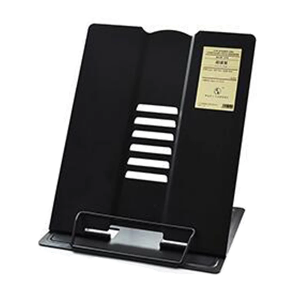 

Reading Stand Table Portable Bookrest Foldable Office Non-toxic Document Non-Slip Organizer Shelf Metal Home Adjustable Holder