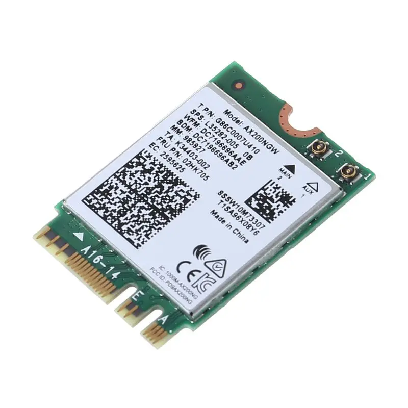 Двухдиапазонный беспроводной AX200NGW NGFF M.2 Wifi сетевой адаптер для Intel AX200 83XB