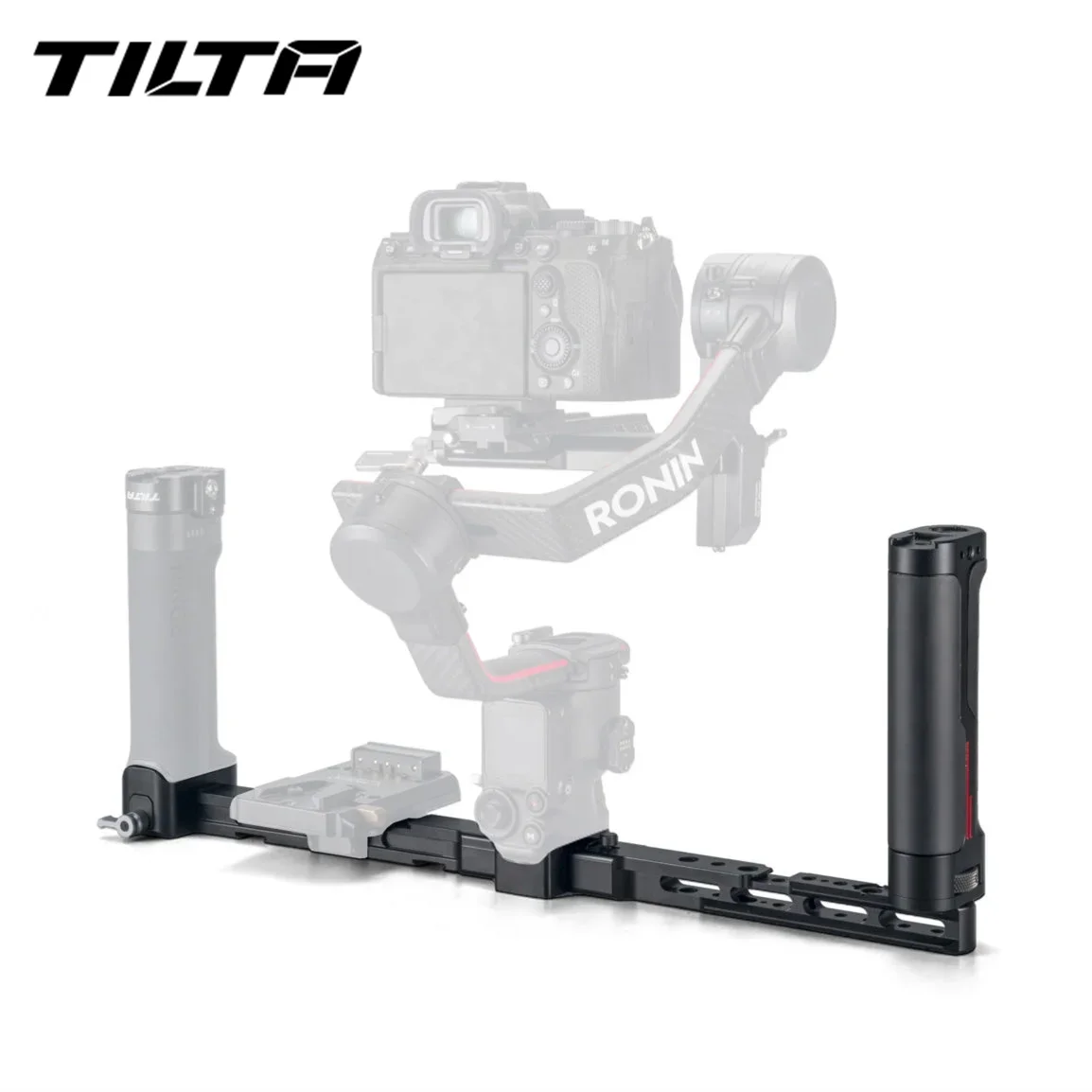 Tilta Tga-Dhb Tga-Dhb2 Rs2 Rs3Pro Supporto Per Staffa Di Alimentazione A Doppia Maniglia Per Gimbal Palmare Dji Rs2 Rs3 Pro