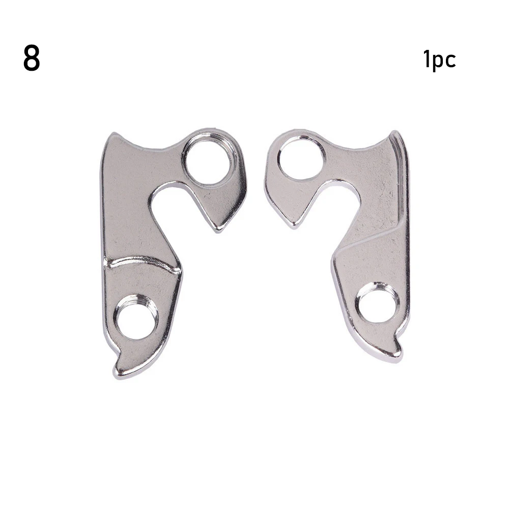 8 1PC 16 Styles Universal Rear Derailleur Hanger Frame Gear Tail Hook Parts Outdoor MTB Road Bicycle Racing Cycling Accessories - Color: 8
