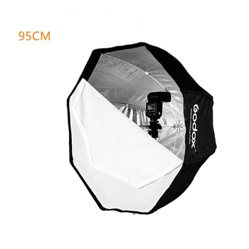 

Godox 95cm 37.5in Portable Umbrella Octagon Softbox Flash Speedlight Speedlite Reflector Softbox with Carrying Bag