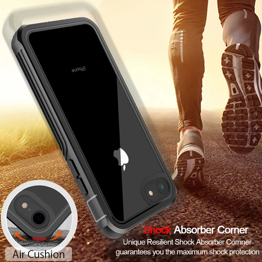 LLZ.COQUE 360 силиконовый чехол для телефона для IPhone 11 Pro XS Max Xr X 8 7 6s 6 Plus противоударный ТПУ полный Чехол со стеклом Capas