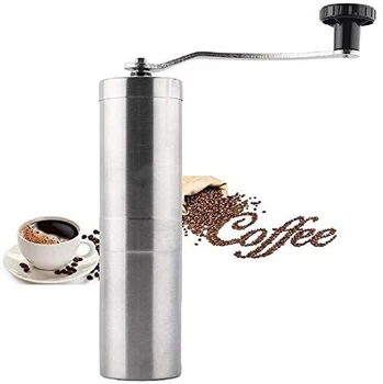 

Manual Coffee Grinder Coffee Maker ceramics Core 304 Stainless Steel Hand Burr Mill Grinder Ceramic Corn Coffee Grinding Machine