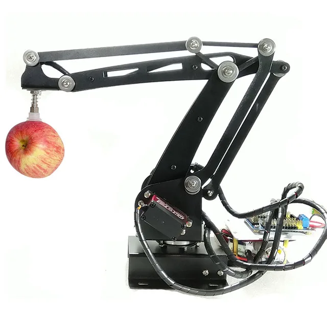 Robot Arm Suction Cups Simulation Industry Manipulator Glass Fiber Stand With Full Digital Servo +controller