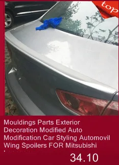 Модификация наружный автомобильный Стайлинг модифицированный защитный аксессуар крыло модернизированные декоративные Спойлеры для Mitsubishi Lancer-ex