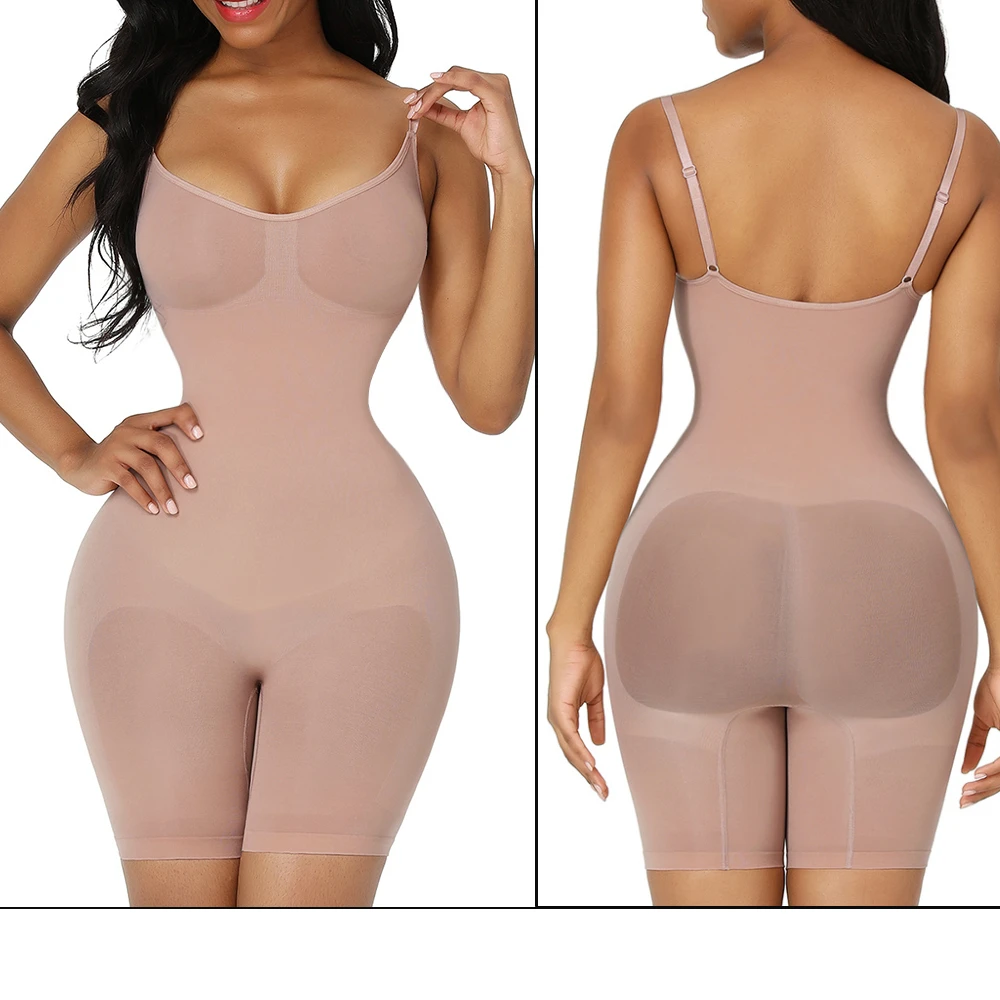 Body Shaper Fajas Colombianas Seamless Women Bodysuit Slimming Waist Trainer Shapewear Push Up Butt Lifter Corset Reductoras low back shapewear Shapewear