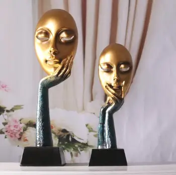 

2020 Sculpture Angel Figure Statue Art Girl Figurine Crafts Home Decor Accessories Beauty Resin New Nordic Modern Europe People