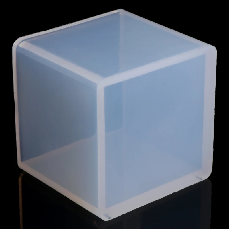 DIY силиконовая форма для изготовления Подвески для изготовления ювелирных изделий куб смола литье плесень Ремесло инструмент-W128