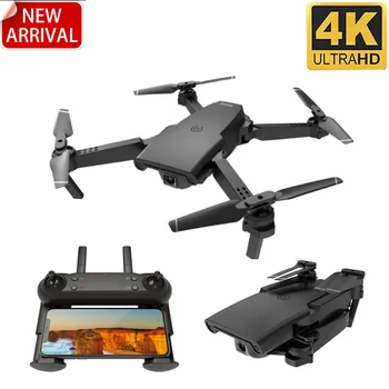 

KaKBeir New S8 RC Drone HD 4k Optical Flow Dual Camera Foldable Quadcopter Wifi Real Time Transmission Fpv RC Helicopters