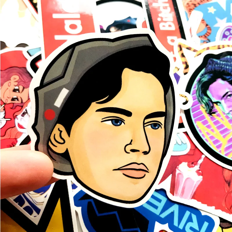 35pcs Riverdale Sticker Jughead Jones Paster Scrapbook Craft Decor  accessori Cosplay Prop|Costume Props| - AliExpress