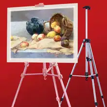 Мольберт живопись картина полка эскиз чертежная доска кронштейн алюминиевый сплав складной портативный художественный кронштейн типа