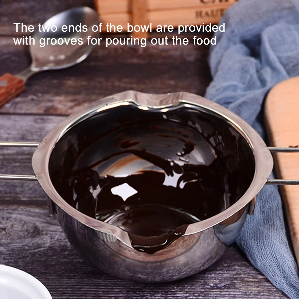 201 Stainless Steel Melting Pot Kitchen Milk Chocolate Butter Bowl Boiler Cooking Accessories