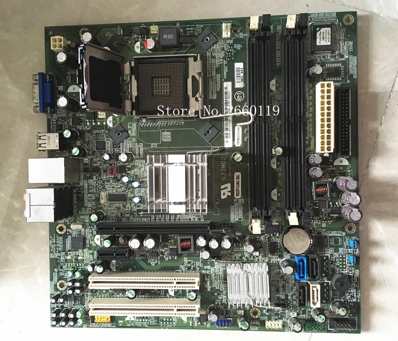 

High quality desktop motherboard for Vostro V200 530S G33M02 RY007 G679R FM586 GN723 CU409 K068D will test before shipping