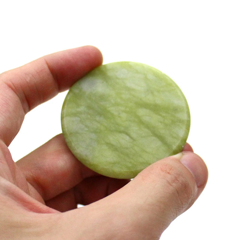 

Jade Stone False Eye Lashes Glue Pad Holder for Eyelashes Extensions Jade Stone Eyelash Extension Glue Adhesive Pallet Holder