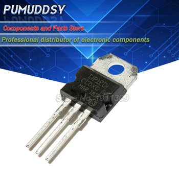 

10PCS New TIP120 T1P120 TO-220 Darlington complementary transistors NPN