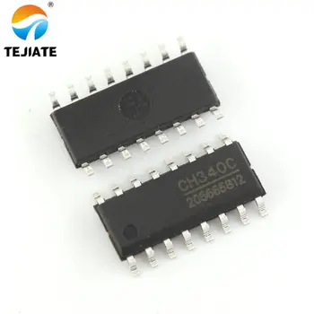 

10pcs CH340C SOP-16 USB Serial chip
