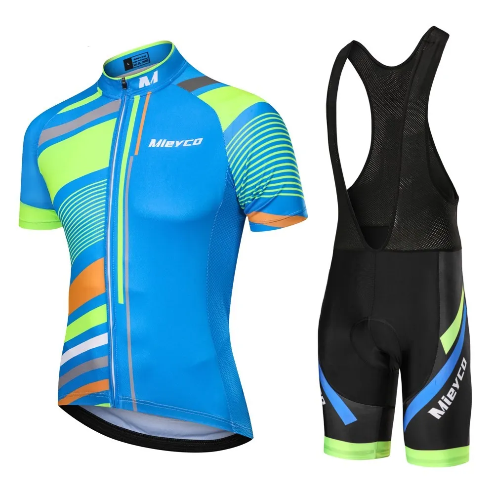 Mieyco Wholesale Cycling Jersey Short Sleeve Bicycle Clothing Bib Short