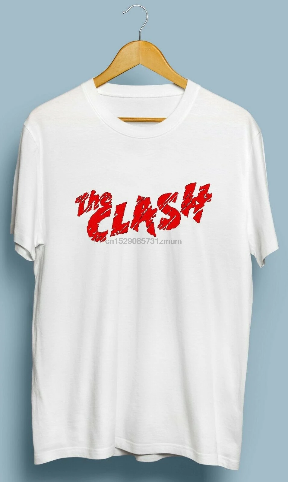 Винтаж CLASH логотип панк рок группа Joe Strummer футболка Размеры S 3XL Мужская Женская