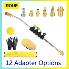 

High Pressure Cleaner Spray Gun Roterende Turbo Metalen Extension Rod Nozzle Jet Tips Car Washer For Parkside Lavor Karcher