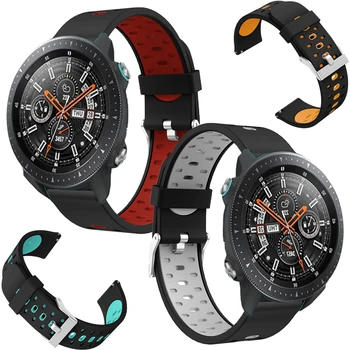 

20mm Soft Silicone Watch Band Strap Bracelet for Samsung Galaxy Watch 42/Active 2 40 44mm/Gear S2 EasyFit Wristband Accessories