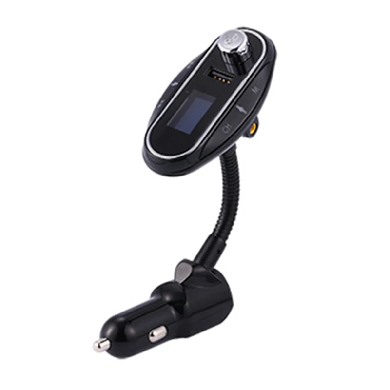 Двойной Usb беспроводной 3,0 Быстрая зарядка в автомобиле Bluetooth fm-передатчик радио адаптер автомобильный комплект MP3-плеер Hands-Free с ЖК-дисплеем