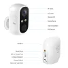 ZOSI-cámara IP inalámbrica de seguridad para interiores y exteriores, videocámara IP de 1080P Full HD con batería recargable, WiFi, resistente al agua IP65, detección PIR ► Foto 2/6