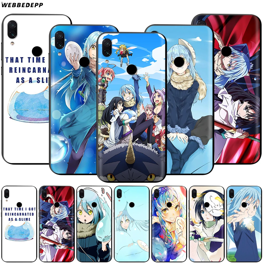 Чехол Time I Got Reincarnated Slime для Xiaomi Redmi 4A 4X 5 5A 6 6A 7 7A S2 Note Go K20 Pro Plus Prime 8T|Бамперы| |