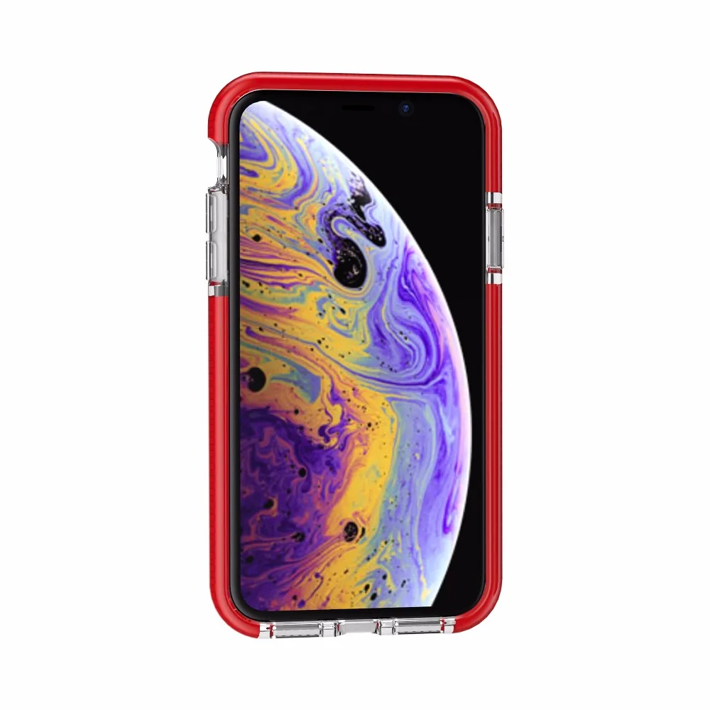 50 шт./партия, прозрачный ТПУ+ D30 чехол для iphone 6 7 8 X XS XR XS Max 6 7 8 plus 11 Pro Max задняя крышка чехол