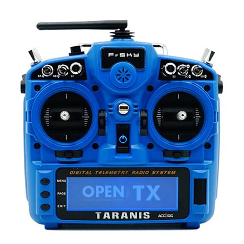 Передатчик FrSky Taranis X9D Plus 2,4G 24CH ACCST D16 с функцией анализатора спектра с ЖК-подсветкой для радиоуправляемого дрона