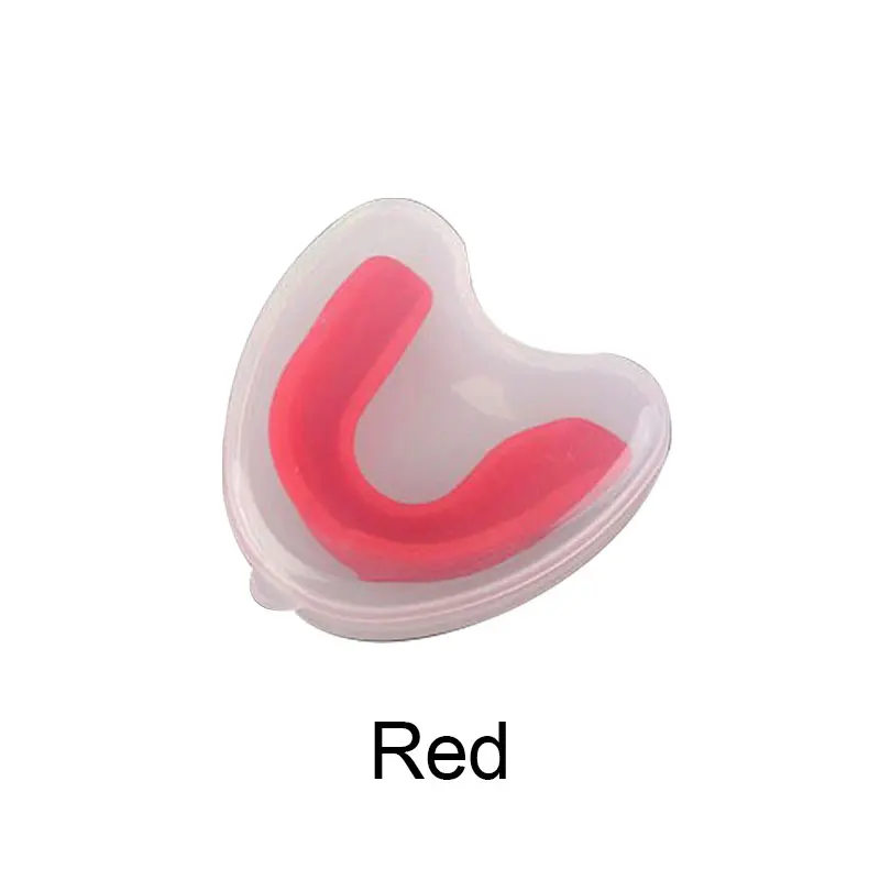 Red Спортивная защита для рта, защита зубов, для детей, для молодежи, мундштук, защита для зубов, для баскетбола, регби, бокса, каратэ, шлифовки - Цвет: Red