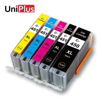 

UniPlus PGI-450 CLI-451 Suitable Canon Ink Cartridge PGI450 CLI451 450xl for PIXMA MG6340 MG5440 MG6640 MG7140 Ip7240 MX924 8740