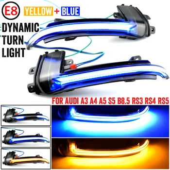 

Car LED Dynamic Turn Signal Light For Audi A4 A5 B8.5 B8 RS5 A3 8P S5 RS4 A6 Q3 A8 8K Side Wing Mirror Flasher Indicator Blinker