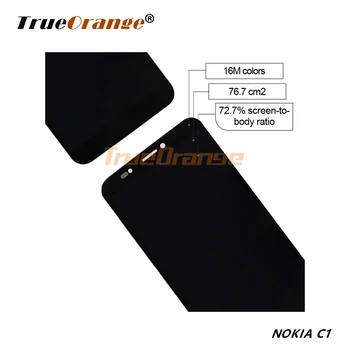 

For Nokia C1 LCD 5.45" TA-1165 Original Display Touch Screen Digitizer Assembly With Frame Screen Replacement