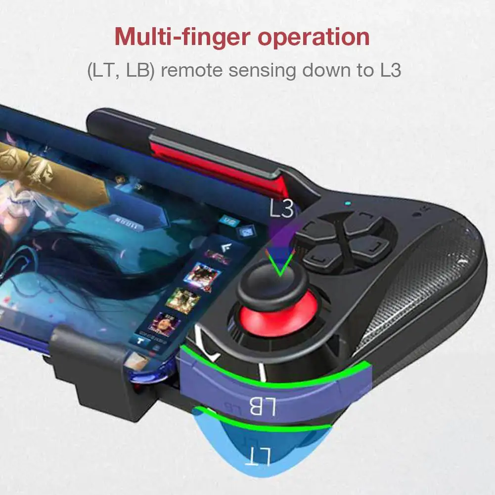 Bluetooth геймпад джойстик Android беспроводной контроллер планшет Смарт VR tv игровой коврик для IOS