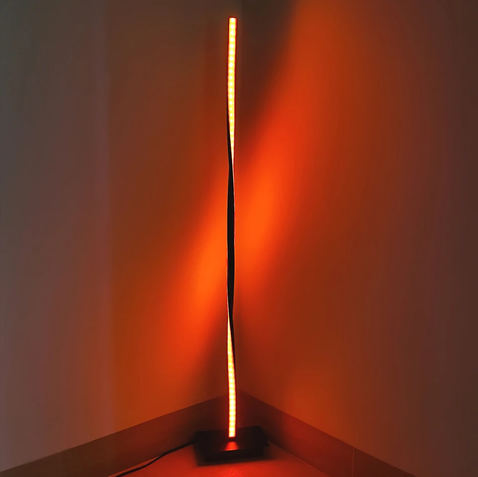 Conduziu a Lâmpada de Assoalho Luzes do Quarto Nordic Decoração Casa Cabeceira Leitura Suporte Luzes Sala Estar Interior pé Rgb 5 Luminárias de pé