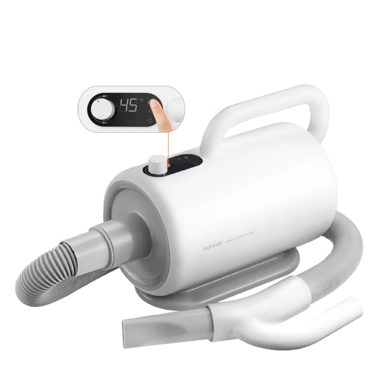 

Hair Dryer For Dogs Grooming Compressor Dog Pet Cat 1700W Power Hair Dryer Adjustable Strong-Power Low Noice Blower CSJ001