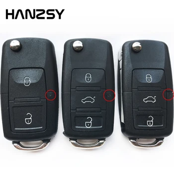 

Car Remote key shell For VW golf 5 4 polo Tiguan Seat Skoda passat b5 B6 Replaceable 2 3 4 Buttons Folding Flip key Case Fob