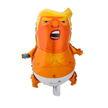 

1pc Trump Baby Balloons Festival Party Balloon Favortie Funny helium air Balloons Donald Trump Novelty kids toy party favor