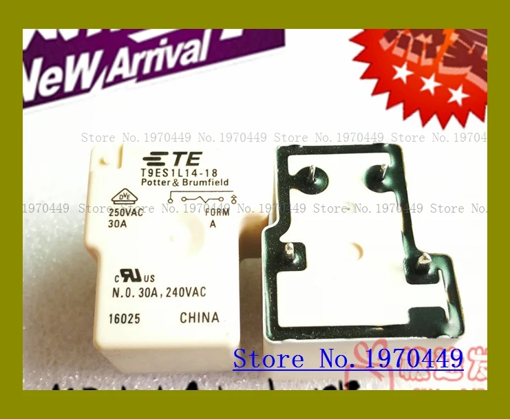 

T9ES1L14-18 30A/250VAC T9ES1L14-18 18V